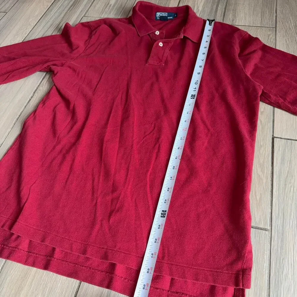 Polo by Ralph Lauren Long Sleeve Polo Shirt - Size L